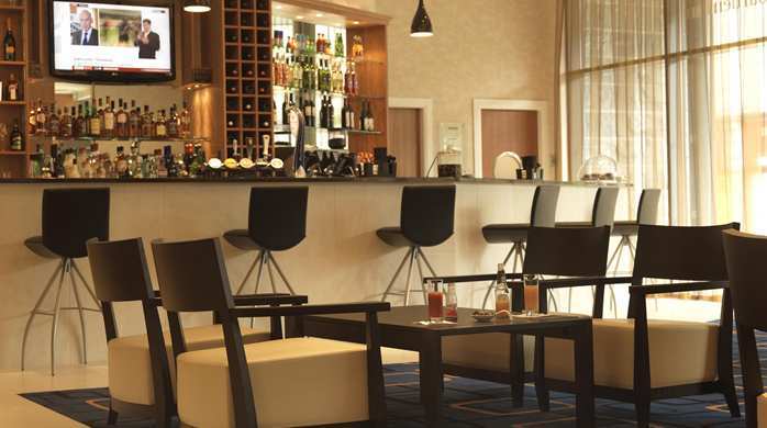 Hilton Garden Inn Aberdeen City Centre Ресторан фото